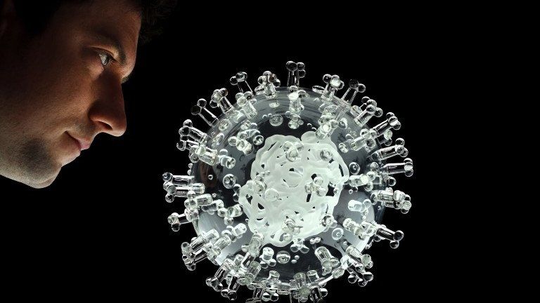 Model of coronavirus
