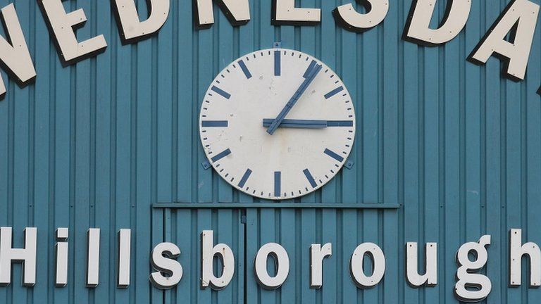 Hillsborough clock