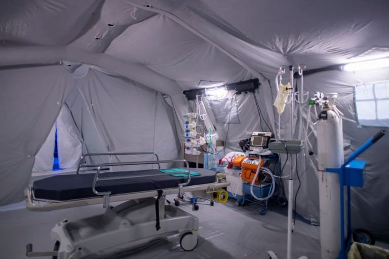 Hospital de campaña Tempio Pausania