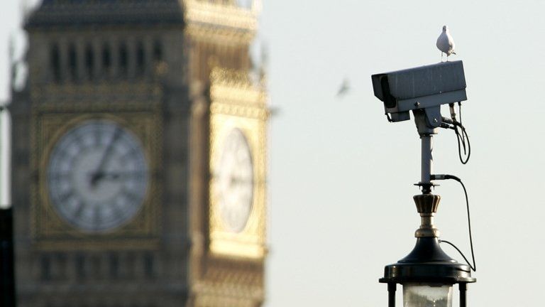 CCTV camera near Big Ben