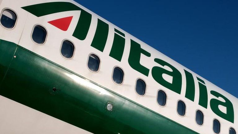 Alitalia plane