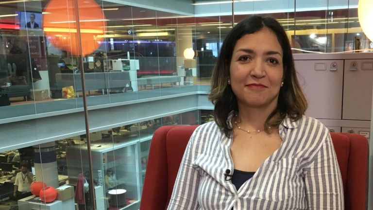 Nhà báo Karenina Velandia của BBC Mundo