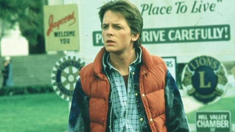 Michael J Fox in Back to the Future