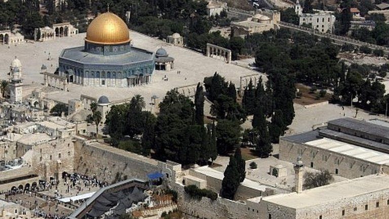 Dome of the Rock/Haram al-Sharif area