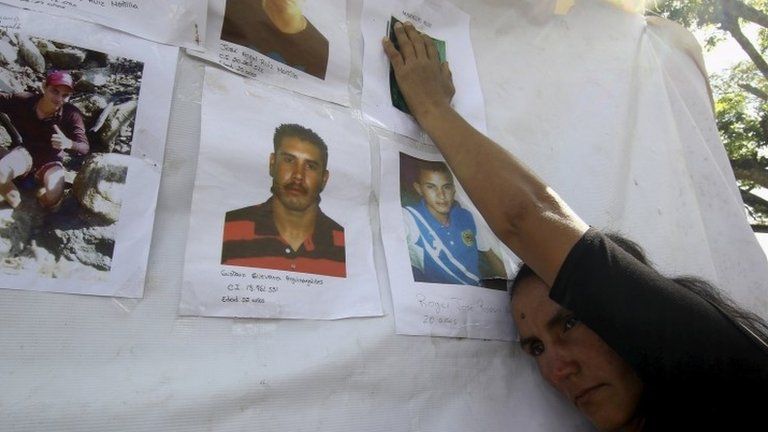 Relative of missing miner in Tumeremo, Venezuela
