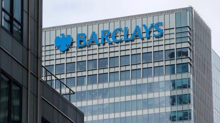 Barclays office in Canary Wharf