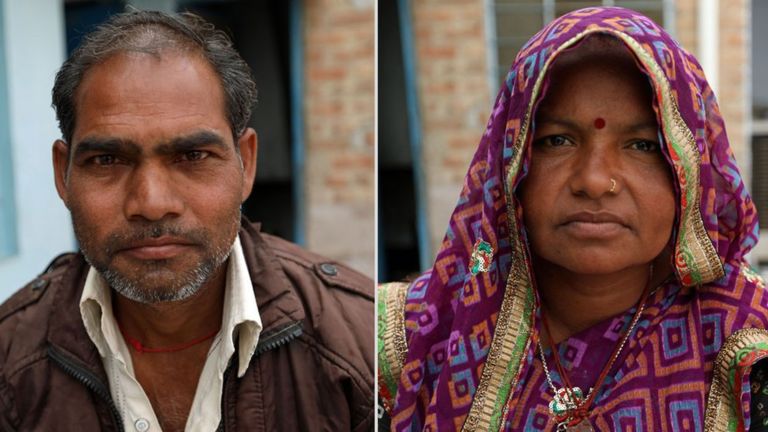 Ganesh y Sita, padres de Monika. (Foto: Peter Leng / Neha Sharma)