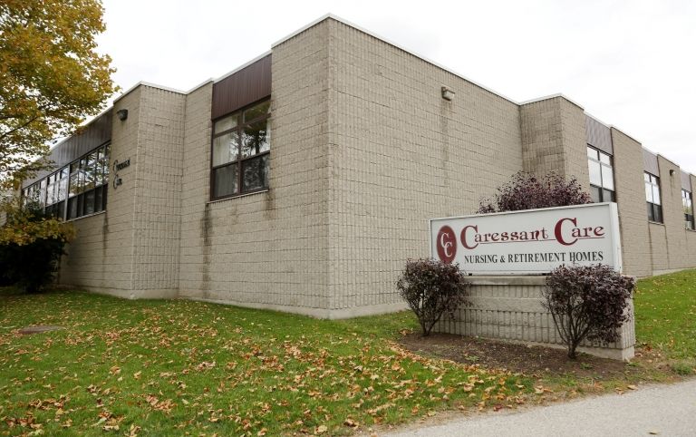 The majority of the deaths happened in Caressant's oldest facility