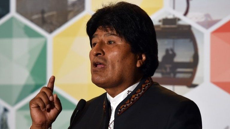 Evo Morales, 26 October 2015, New York