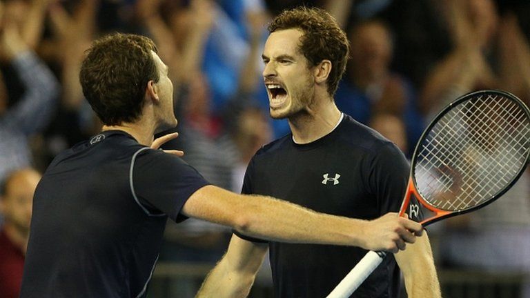 Jamie and Andy Murray