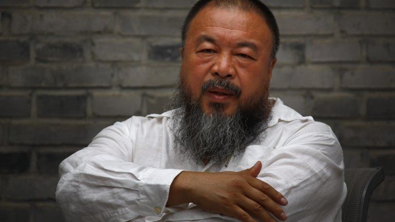 Ai Weiwei, pictured on 20 June 2012 in Beijing