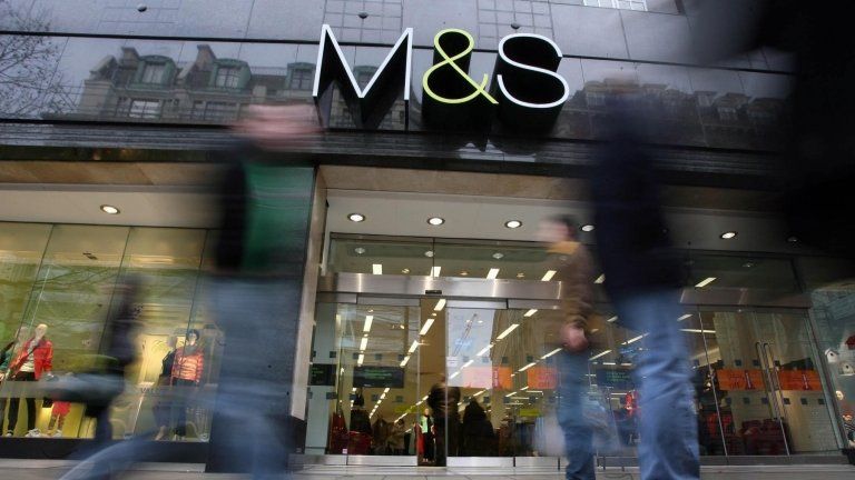Marks and Spencer store in London