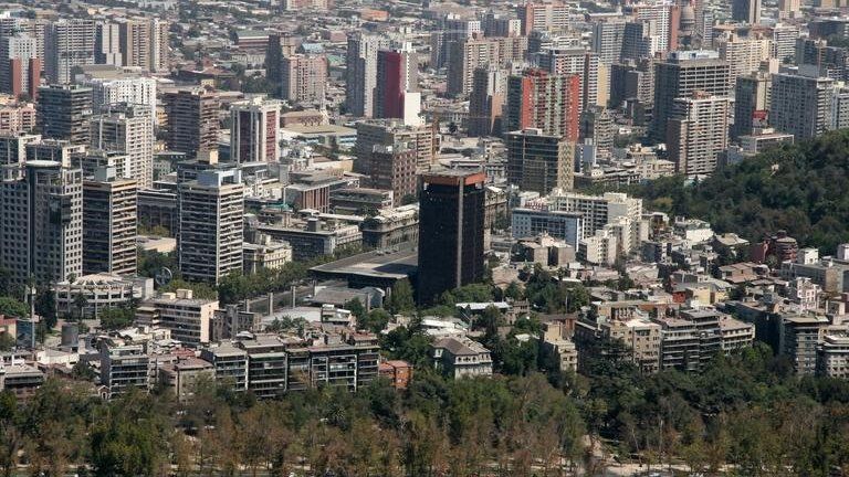 Santiago skyline (file photo from 2008)