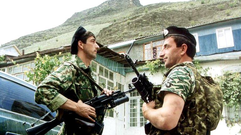 Dagestan police - file pic