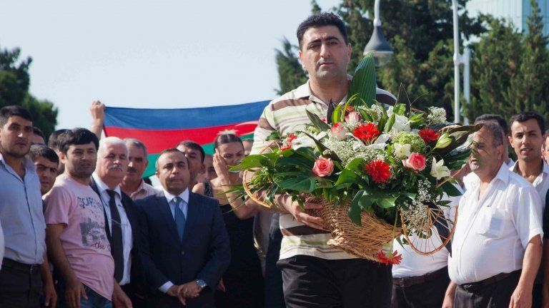 Ramil Safarov in Baku. Photo: 31 August 2012