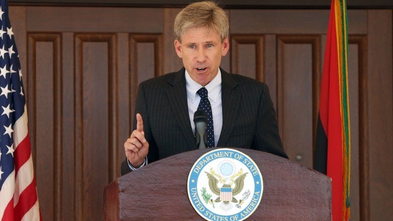 US Ambassador J. Christopher Stevens in August 2012