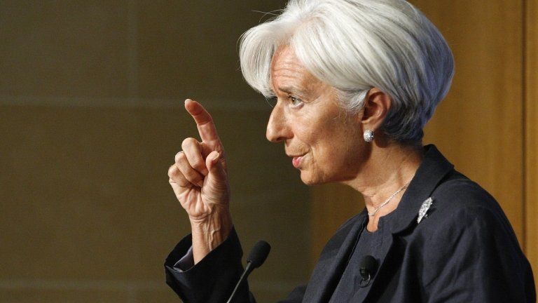 International Monetary Fund Managing Director Christine Lagarde