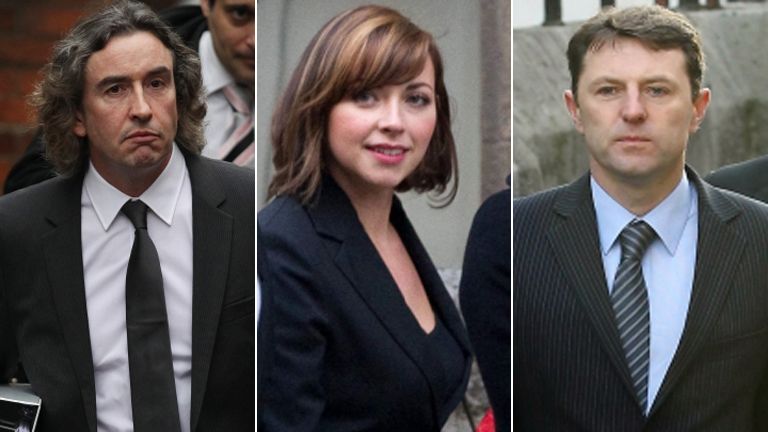 From left: Steve Coogan (Pic: Getty Images) Charlotte Church (Pic: Reuters) Gerry McCann (Pic: Getty Images)