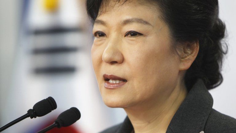 Park Geun-hye, speaking in Seoul on 20 December 2012