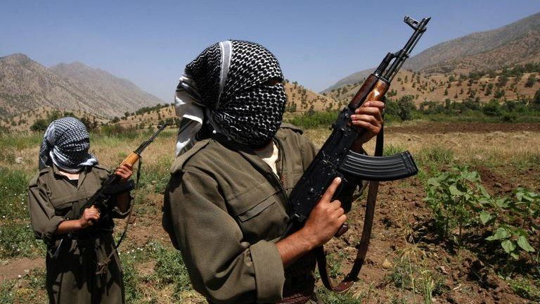 PKK fighters (archive image from 2007)