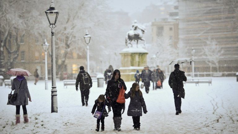Snow in Bristol