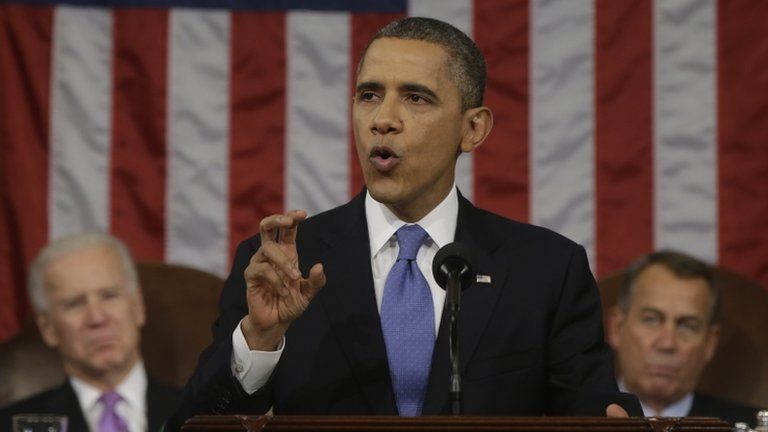 US President Barack Obama delivers the State of the Union address