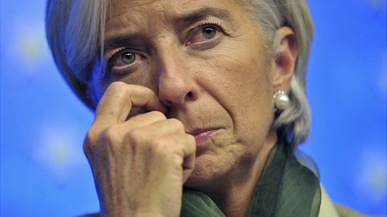 Christine Lagarde in Brussels. 16 March 2013