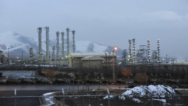 Iran's heavy-water nuclear facility near the central city of Arak (January 2011)