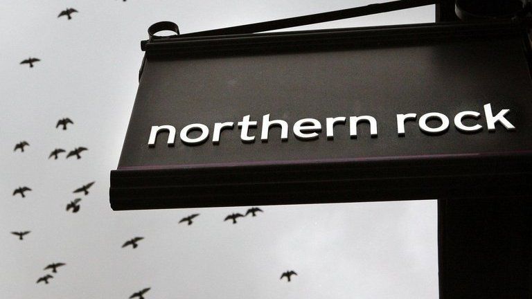 Northern Rock sign