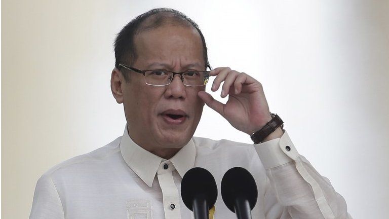 File photo: Philippine President Benigno Aquino