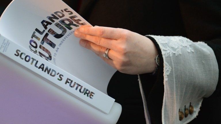 The Scottish government's white paper on independence