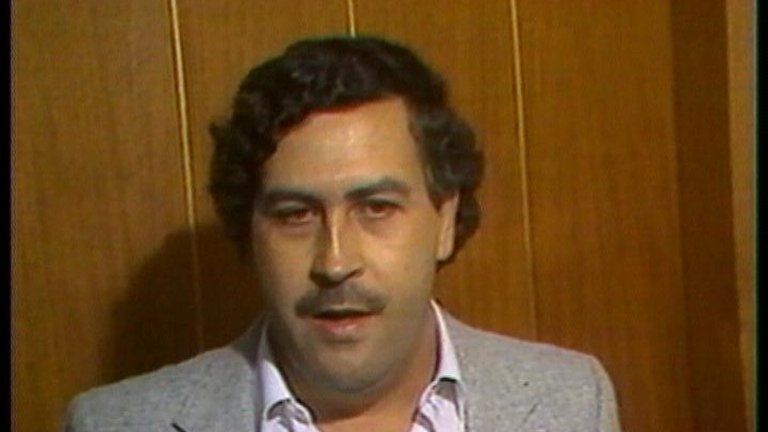 File photo of Pablo Escobar from 1991