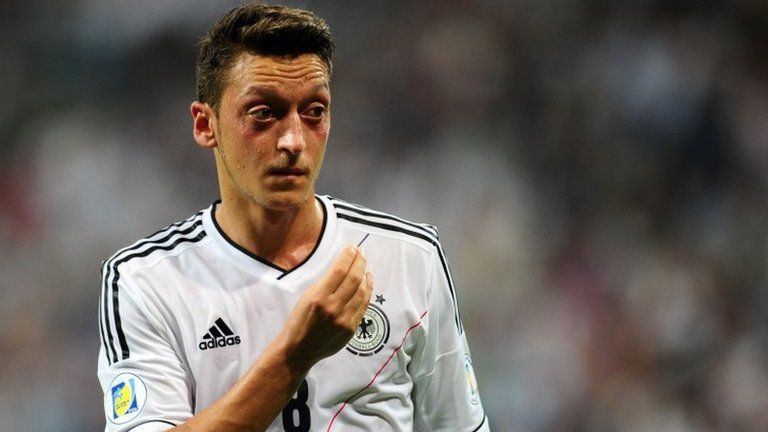 Germany midfielder Mesut Ozil