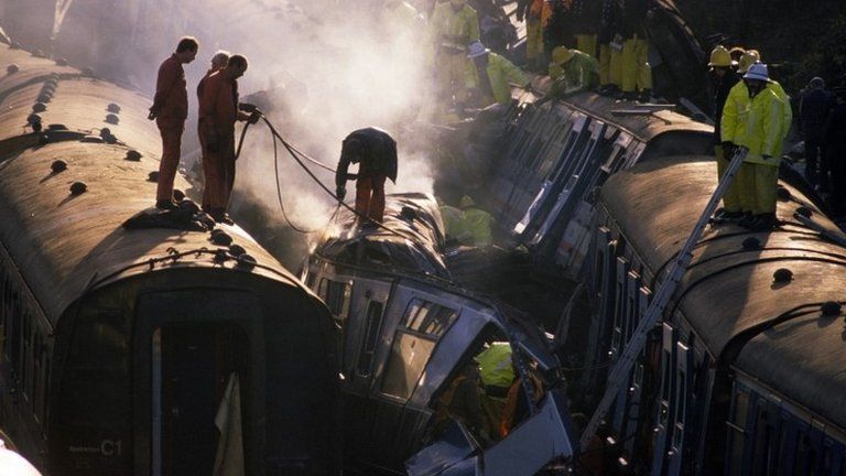 Clapham rail disaster in 1988