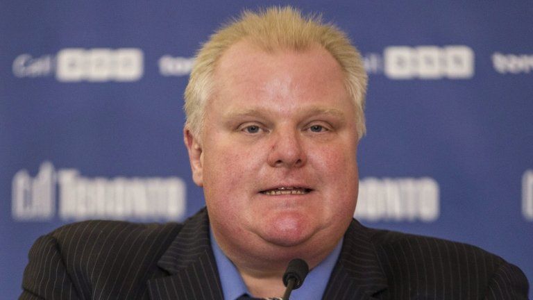 Toronto Mayor Rob Ford attended a news conference at City Hall in Toronto on 10 December 2013