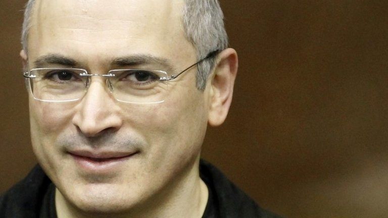 Mikhail Khodorkovsky in a Moscow courtroom, 30 December 2010