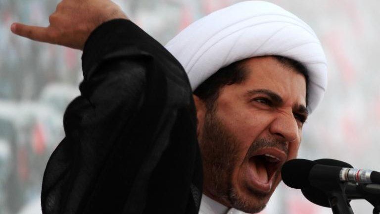 Bahraini opposition leader Sheikh Ali Salman (file photo 7 Dec)