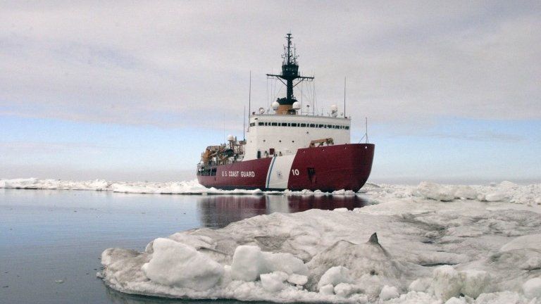 Polar Star, the US Coast Guard ice-breaker