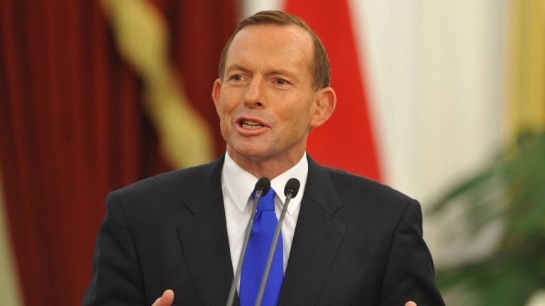 Tony Abbott, in file image