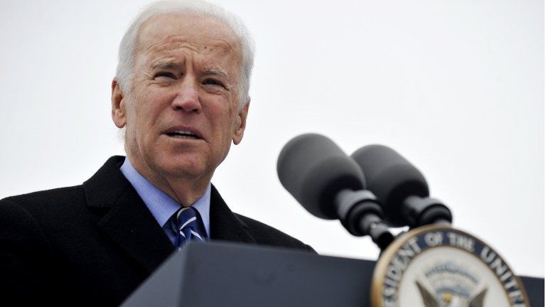 Vice-President Joe Biden appeared in Chicago, Illinois, on 25 November 2013