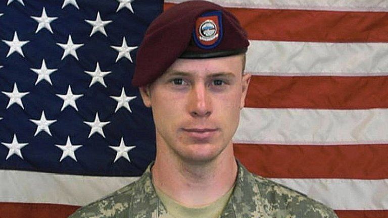 Undated image of US Army Sgt Bowe Bergdahl