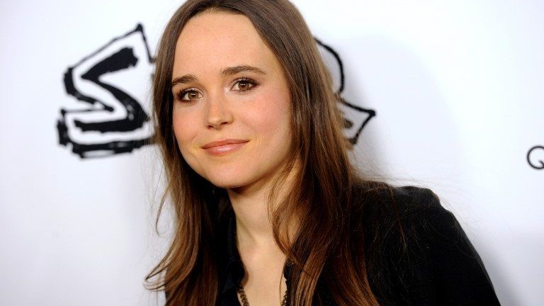 Actress Ellen Page, 14 February 2014