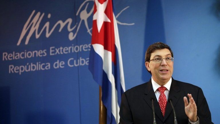 Cuban Foreign minister, Bruno Rodriguez