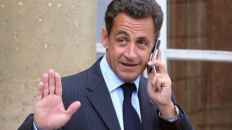 Nicolas Sarkozy (2007 file image)