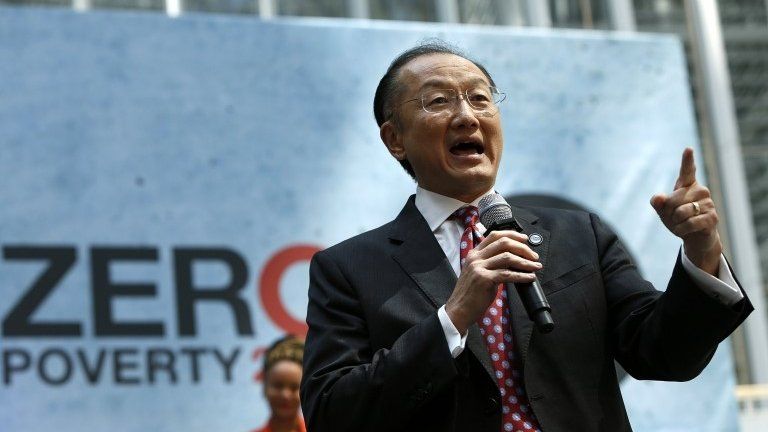 World Bank president Jim Yong Kim