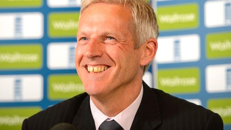 Peter Moores is re-appointed as England coach