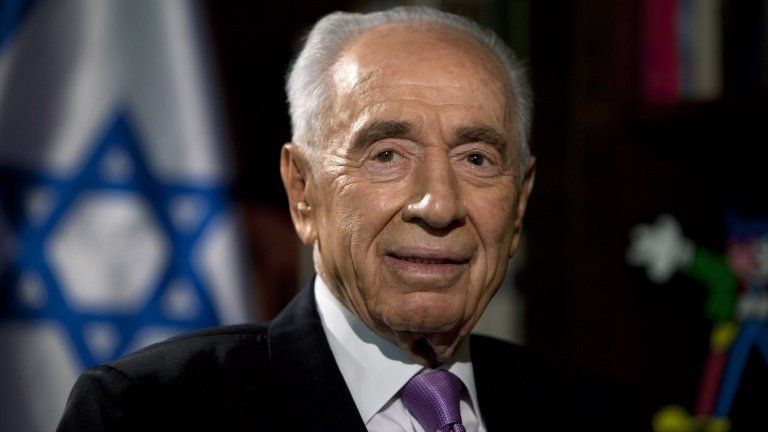 Shimon Peres Former Israeli President Dies Aged 93 Bbc News