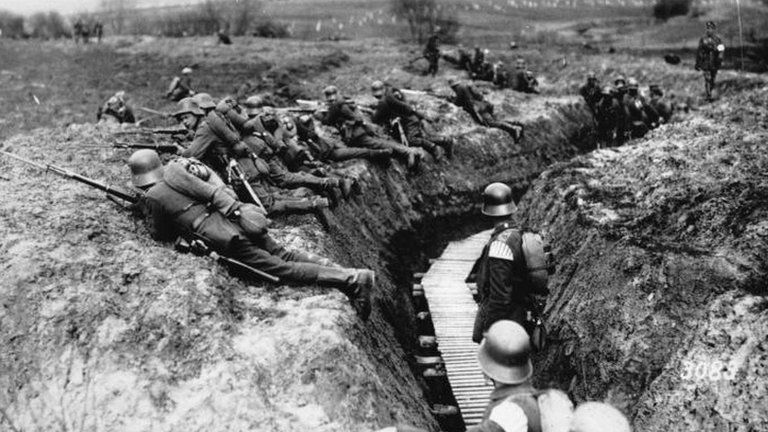 WW1 trench