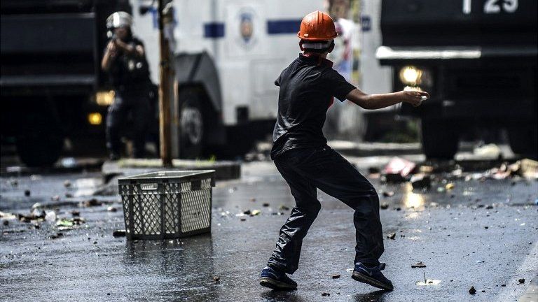 Turkey PM Erdogan warns youth to ignore Taksim anniversary - BBC News