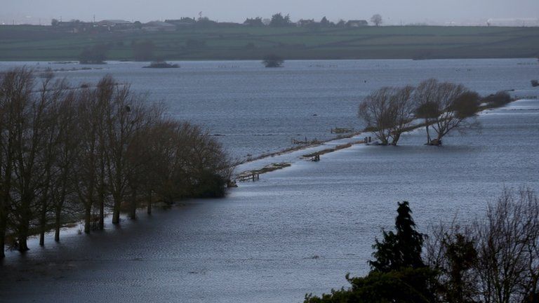 Flooding on the Somerset Levels (Getty Images)